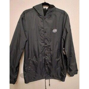 Vans Hooded Lined Jacket Windbreaker,Size L NWT